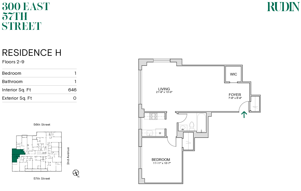 01 Floorplan H Line